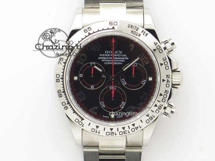 MiroTime 0417 Daytona 116520 SS UBF Best Edition Red Stick Markers Dial on SS Bracelet A Reliable 2951